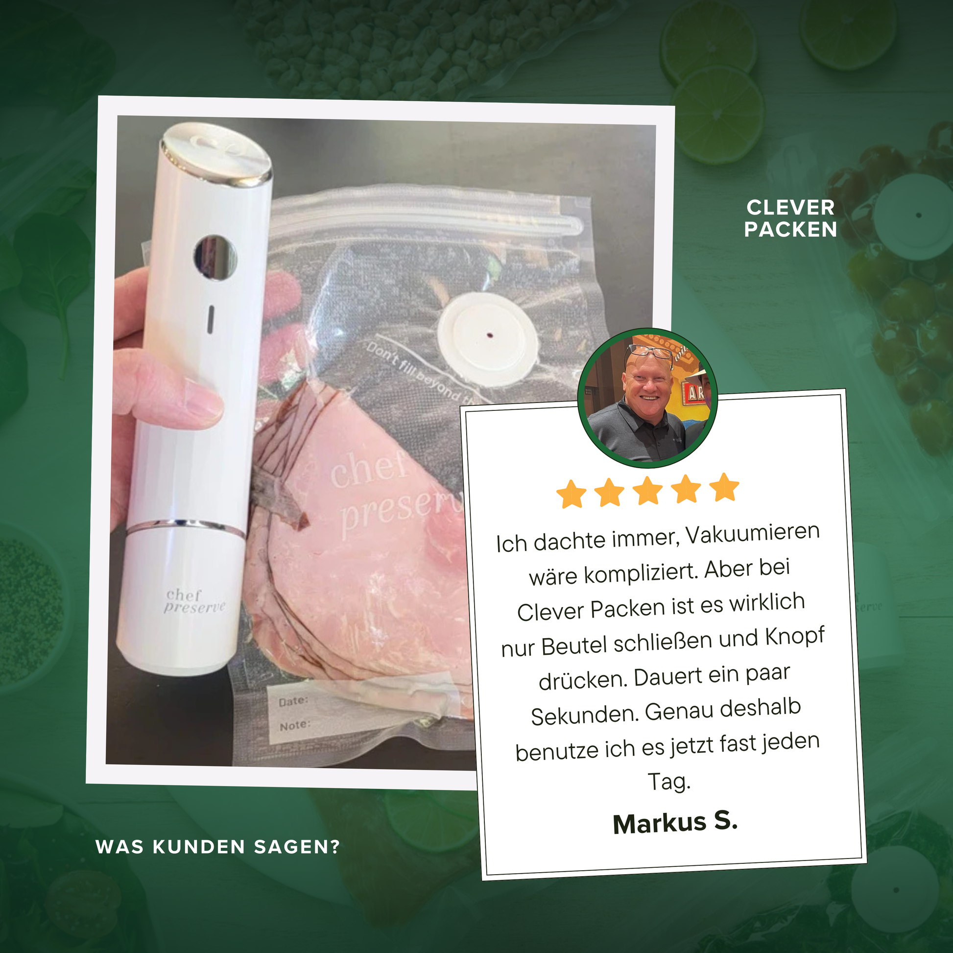 Kabelloser Vakuumierer